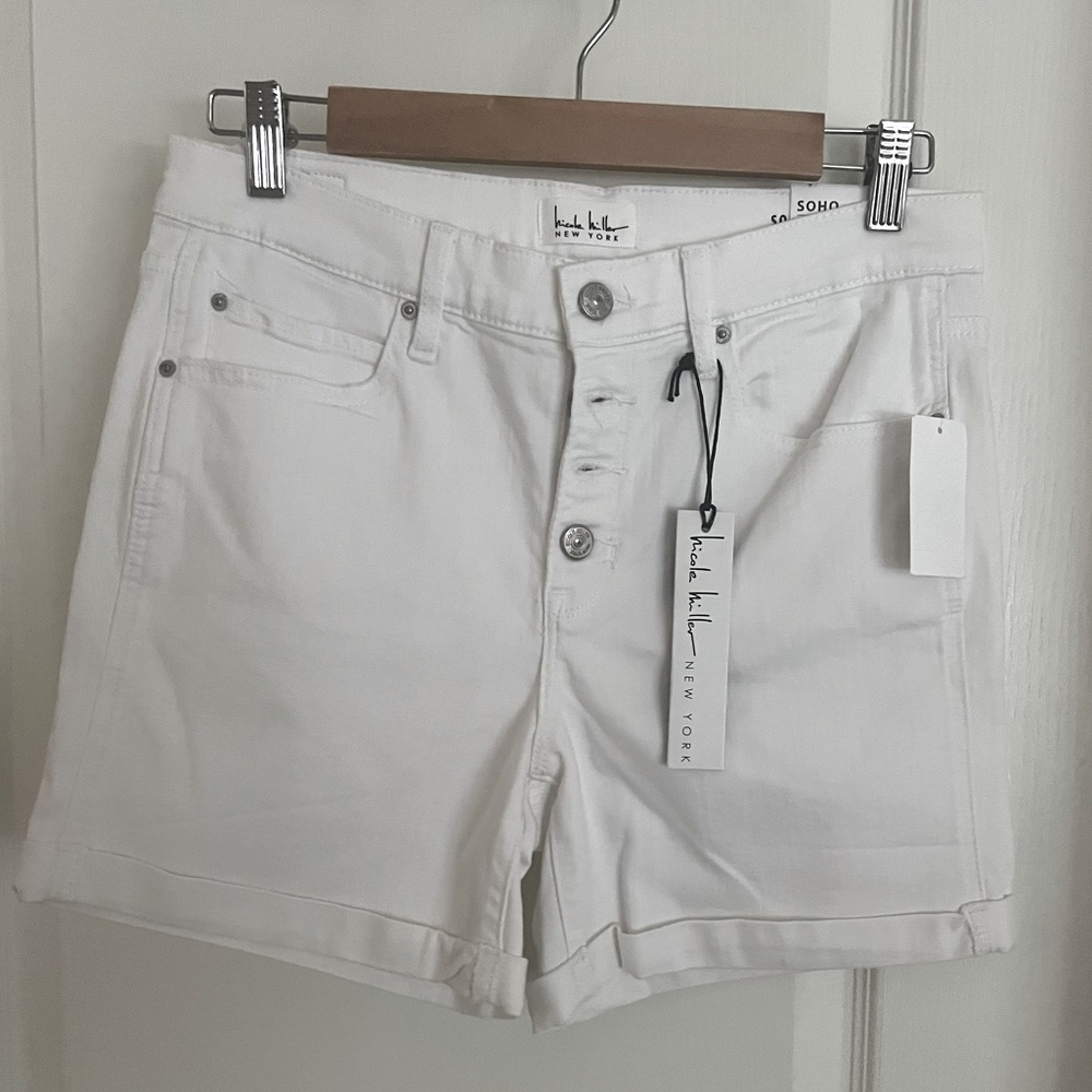 White Summer Shorts